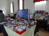 The sales table upstairs