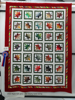 EQ's charity quilt (with winner's rosette)
